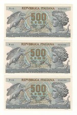 500 lire aretusa decr - lire,