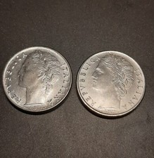 Monete 100 lire Minerva 1992 Diametro ridotto [Testa piccola e testa grande] 