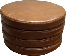 Cuscino seduta rotondo marrone