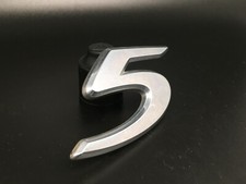 MAZDA 5 LOGO SIGLA EMBLEMA FREGIO STEMMA SCRITTA TARGHETTA BADGE TARGA PLACCA