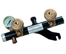 CENTRALINA GAS 2 RUBINETTI PER