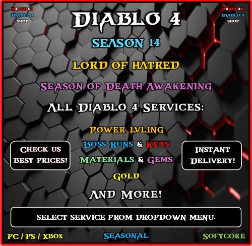 Diablo stagione - ✨diablo, 4✨stagione