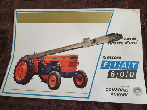 Fiat 600 trattore depliant - 600,