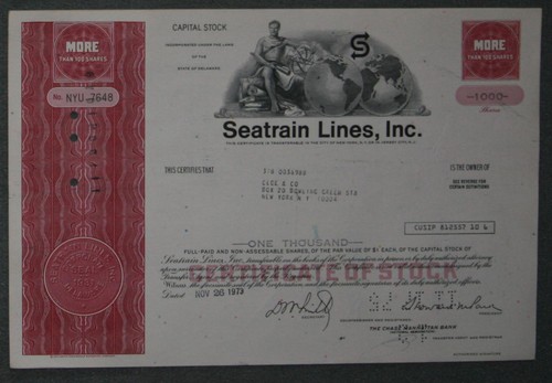 Seatrain lines inc 1000 - lines,,
