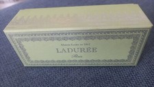 Scatola Scatolina Cartone Vuota Ladurée Verde Argento Macarons Paris