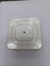 CASSETTA / SCATOLA DA INCASSO PER PRESA TELEFONICA coperchio bianco 8x8cm
