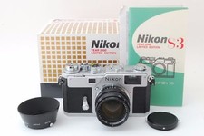 Nikon S3 Silver anno 2000 edizione limitata Nikkor-S 50mm F1.4 nuova mai usata