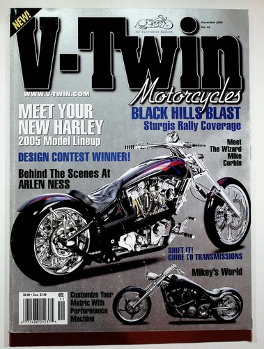 2004 november twin - 2004, v-twin