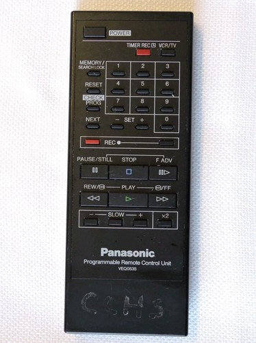 Panasonic veq0535 telecomando - panasonic,