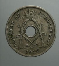 BELGIO 5 CENT 1926 IN NICHEL