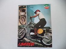advertising Pubblicità 1973 MOTO LAVERDA 250 2T CROSS