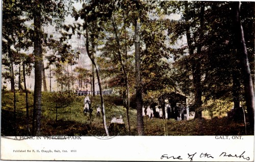 Postcard ontario galt - ontario,