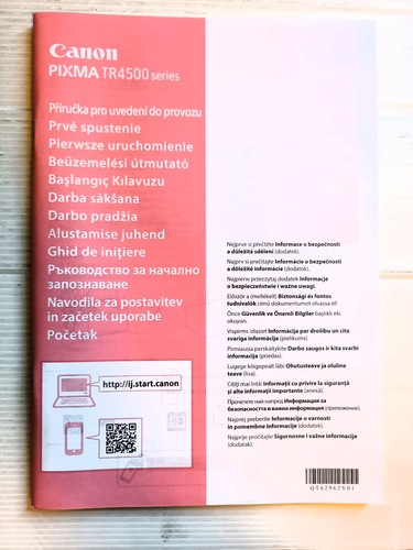 Libretto istruzioni stampante - libretto,