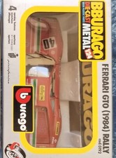 Ferrari gto 1984 rally cod 0192 Burago 1:24 usata in perfette condizioni