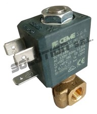 Elettrovalvola CEME 5220, 2 vie, 230V/50Hz - 220V/60Hz, ingresso/uscita G1/8"