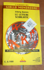 ELLERY QUEEN - LE LETTERE SCARLATTE (GIALLO MONDADORI) GIALLI