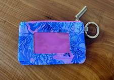 Portachiavi donna Lilly Pulitzer "Shell Me Something Good" custodia ID