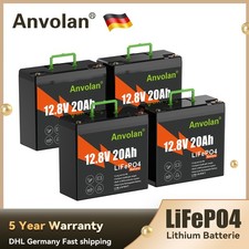 4x Batteria 20Ah 12V LiFePO4