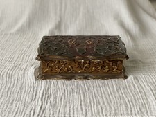 ANTICO COFANETTO PORTASIGARI IN LEGNO