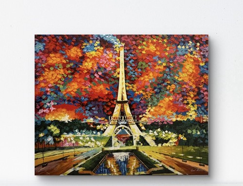 Leonid afremov parigi dei - "parigi,