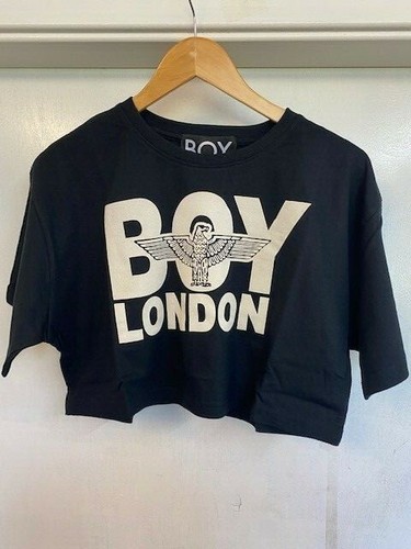 Boy london crop - crop, nero