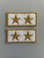 PATCH 2 STELLINE RICAMATE ORO