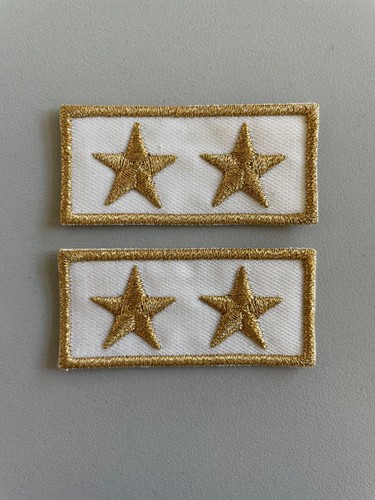 Patch stelline ricamate oro - stelline,