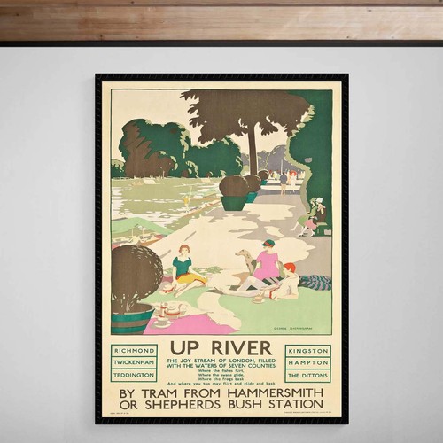 Poster stampa giclée river - poster,