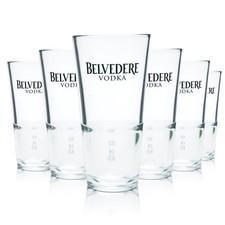 6 bicchieri da vodka Belvedere