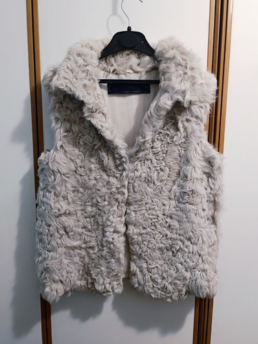 Gilet zara pelliccia - di, in