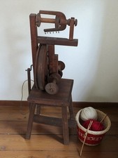 Antique Wooden Spinning Tray