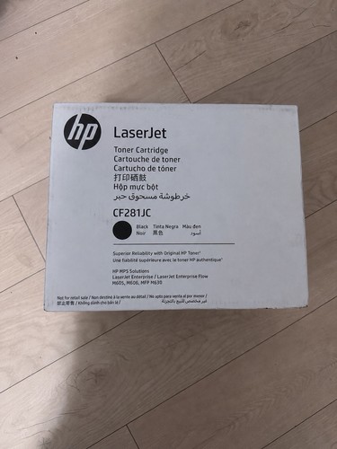 Cf281jc black toner - hp,