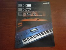 YAMAHA EX5 EX5R EX7 RARA VINTAGE BROCHURE CATALOGO 1998 - DA COLLEZIONE