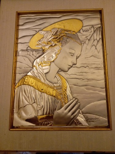 Vecchio quadro rilievo - vecchio, in