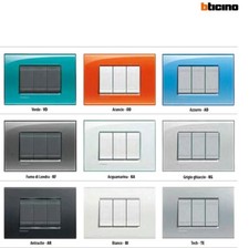 Bticino placca quadrata living - quadrata,
