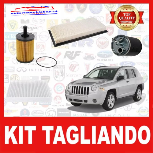 Kit tagliando filtri jeep - filtri,