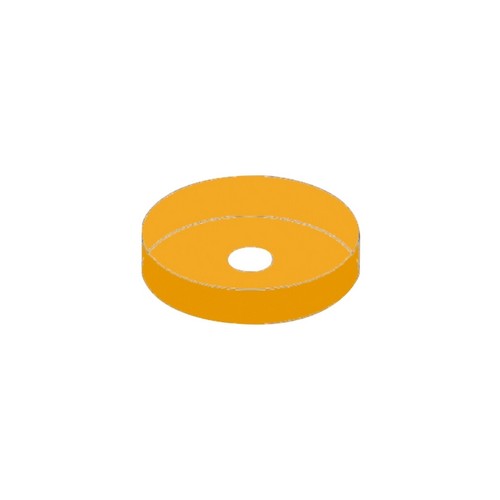 Cuoio pompa diametro 33mm - cuoio,