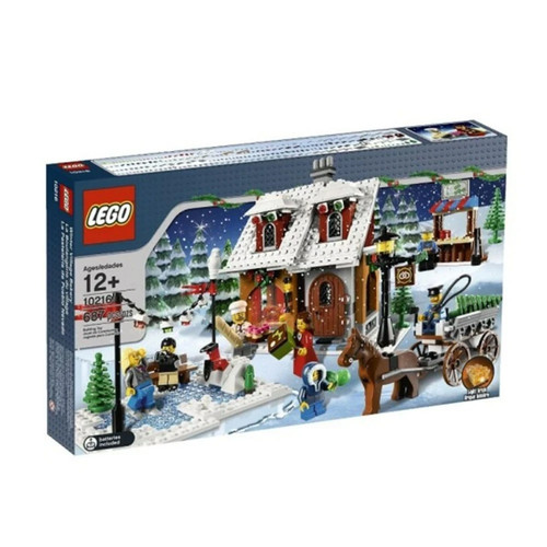 Lego 10216 villaggio invernale - lego,