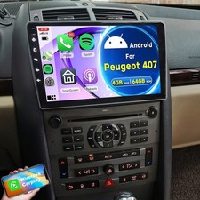 Per Peugeot 407 2004-2011 9"