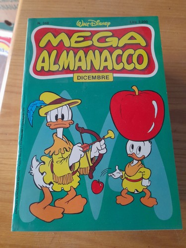 Mega almanacco topolino numero - topolino,