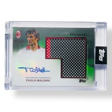 Paolo Maldini /10 Auto Relic
