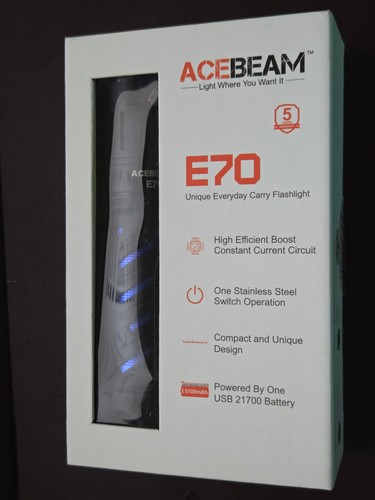 Torcia led acebeam e70 4600 - led,
