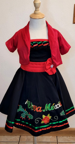 Vestito bambina viva mexico - vestito, tg
