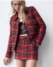 Set gonna corta blazer tweed