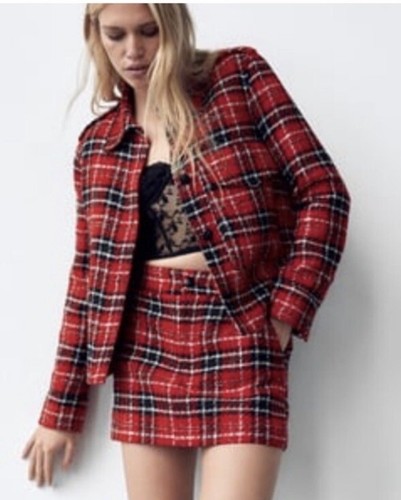 Set gonna corta - blazer, tweed