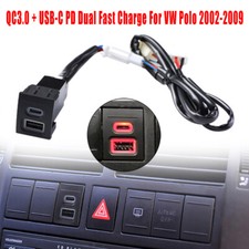 For VW Polo Mk4 2002-2009 Red