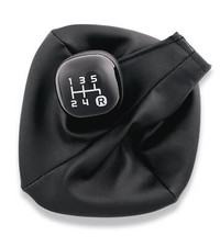 Pomello 5 Marce Cuffia Similpelle Compatibile con Fiat Panda 2012+ 3° Generaz.