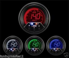 OFFERTA Manometro Strumento PROSPORT 52mm Voltmetro 8-18 VOLT Allarme PICCO 4COL