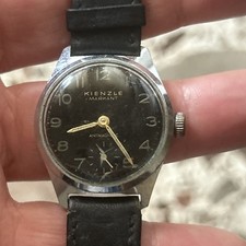 KIENZLE MARKANT GERMAN WRIST WATCH MILITARY DIAL 1970'S