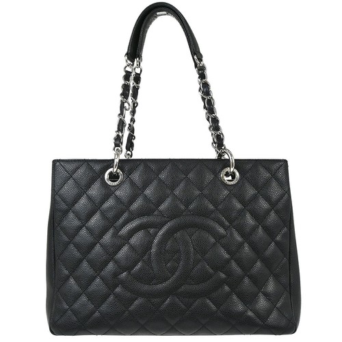 Borsa shopping chanel pelle - in,